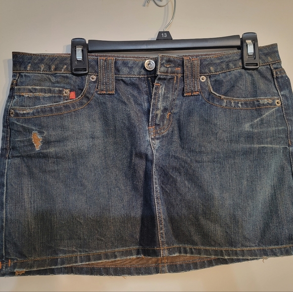 Level 99 jean mini skirt - Picture 1 of 3